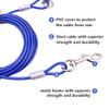 Dog Tie-Out Cable with Metal Hook view 4