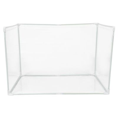 Gatuida Splash Guard for Indoor Dog Toilet, PVC, Adjustable Wall