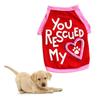 HEMOTON Stylish Dog Shirt for Puppies - Red, Size L view 2