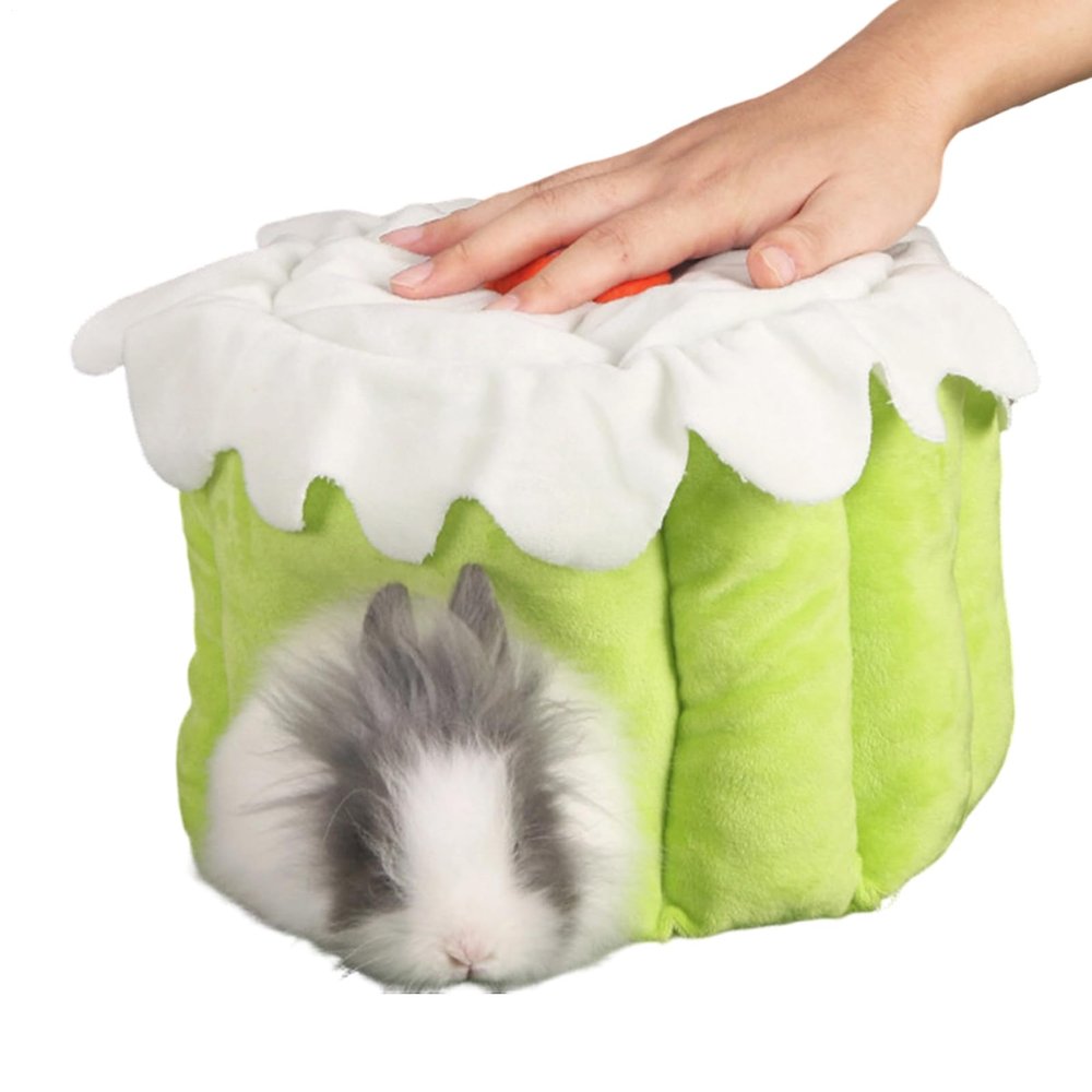 Generic Rabbit Bed, Cake-Shaped Hanging Warm Nest