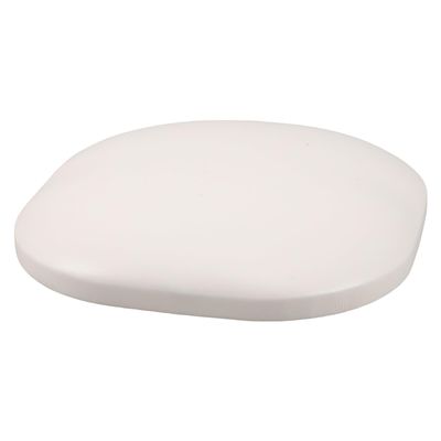 Gogogmee Nail Elbow Rest Hand Cushion 16 x 16 x 2.5 cm, White PU Leather