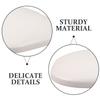 Gogogmee Nail Elbow Rest Hand Cushion 16 x 16 x 2.5 cm, White PU Leather view 3