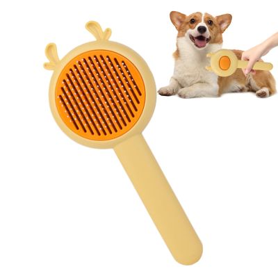 2-in-1 Dog Deshedding Brush for Shedding