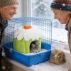 Uonguon Small Animal Beds, Hangable Sugar Glider Nest in Cake Shape view 2