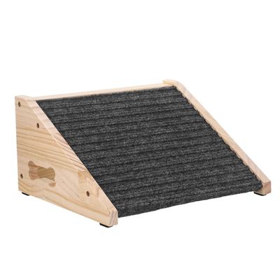 Non-Slip Indoor Dog Stairs, Compact, Khaki