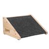 Non-Slip Indoor Dog Stairs, Compact, Khaki view 1
