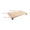 HEMOTON Solid Wood Agility Training Platform for Puppies with Non-Slip Feet view 2