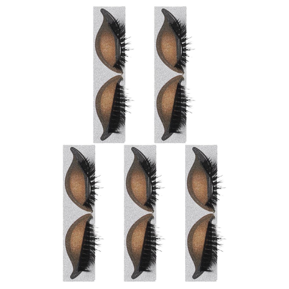 Eyelash Eyeshadow Makeup Stickers, 5 Pairs, PVC, Pre-Cut