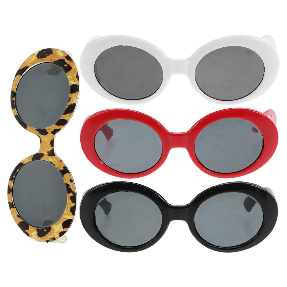 HANABASS 4-Pack Pet Sunglasses