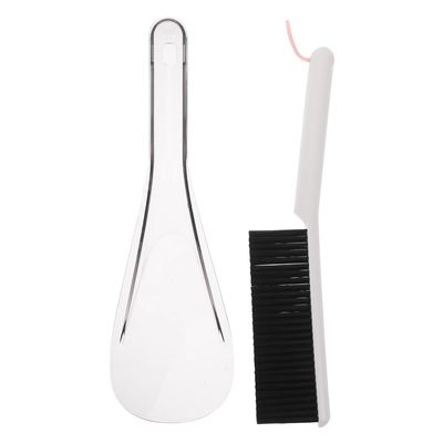 WHAMVOX 1-Set Plastic Mattress Lifter with Dust Brush, 2-in-1 Bed-Making Aid for Seniors