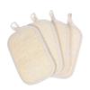 Mobestech 4-Piece Natural Loofah Exfoliating Sponge Set view 1