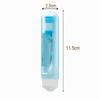 AURMOO 30-Pack Foldable Travel Toothbrushes with Toothpaste view 2