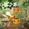 Generic Bird Toy - Hanging Wood Block Beak Care Toy view 2