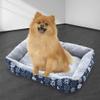 Zambuph Warming Dog Bed & Cat Cushion, Waterproof, Machine-Washable, Blue, L view 3