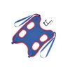 Zanthicia Dog Grooming Hammock with Towel, Thick Breathable Cotton, Safety Hammock with Hooks, Blue, S view 3