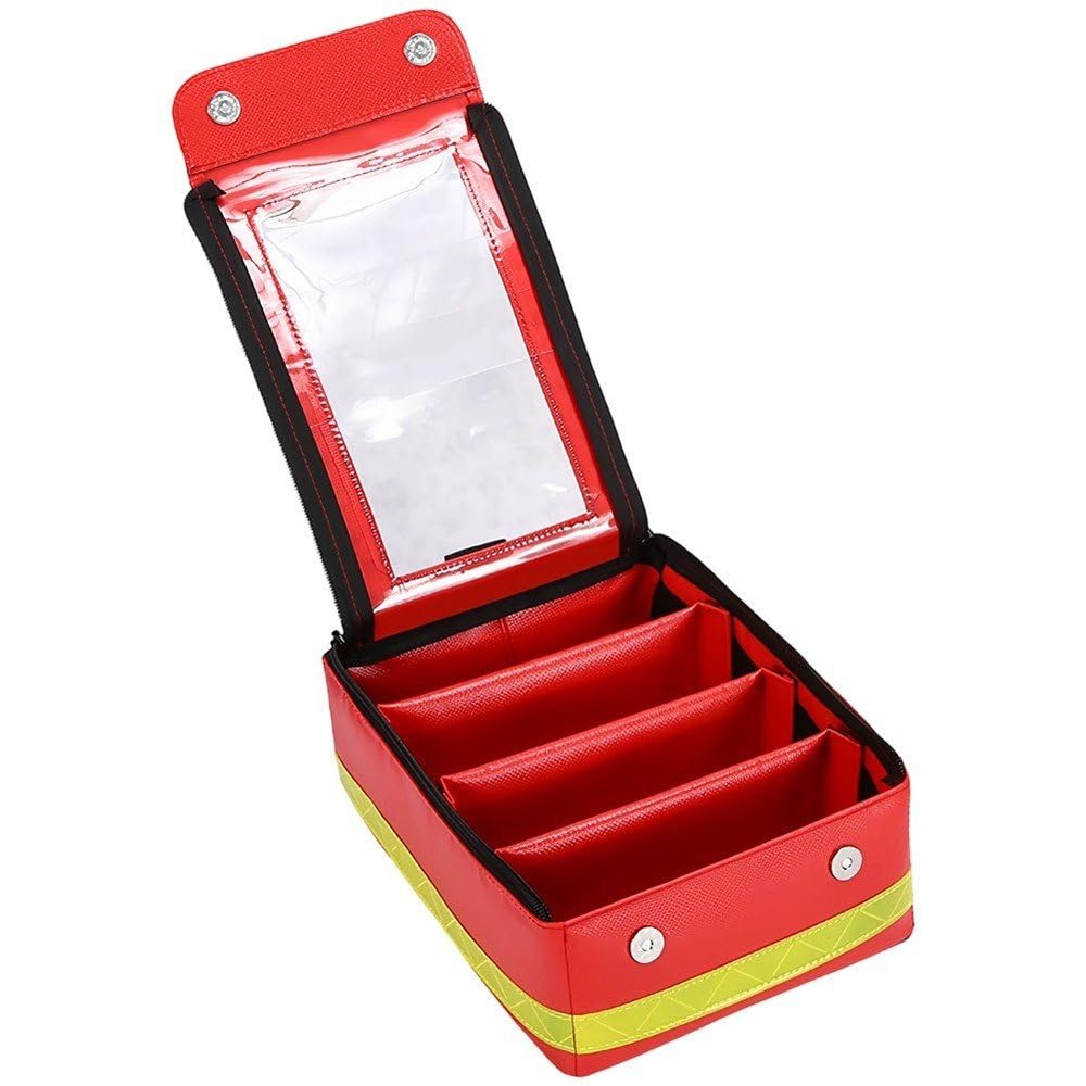 Dianzan Empty First-Aid Bag, Portable Waterproof Medicine Organizer for Travel and Outdoor Activities