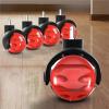 Office Chair Casters, 5-Pack, 2-Inch Quiet Wheels, Optional Stem, Smooth-Gliding, Heavy-Duty, White view 2