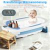 Foldable Baby Bathtub with Bath Cushion, Ergonomic and Non-Slip, for Newborns and Babies 0+ Months view 4