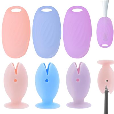 WUFKOP 3 Toothbrush Protective Covers with 3 Fish-Shaped Caps, Travel Toothbrush Case Set for Electric and Manual Toothbrushes, Home, Camping and Office