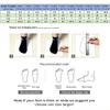 Women's Chunky Platform Mary Jane High Heels with Rhinestone Buckle view 4