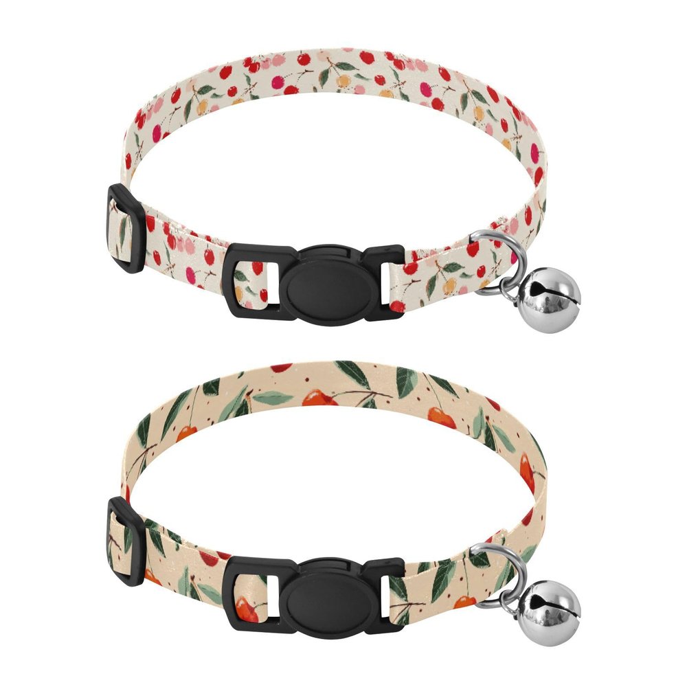 Adjustable Dog Collars for Small Dogs, 2 Pack