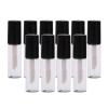 YIXANNX Empty Lip Gloss Tubes, Refillable Balm Containers, Black, 4.3 x 1 cm view 1