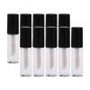 YIXANNX Empty Lip Gloss Tubes, Refillable Balm Containers, Black, 4.3 x 1 cm view 2