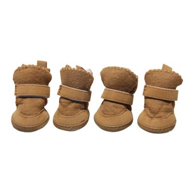 4-Pack Winter Dog Boots