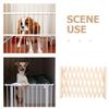 TOYANDONA Extendable Wooden Pet Safety Gate view 3