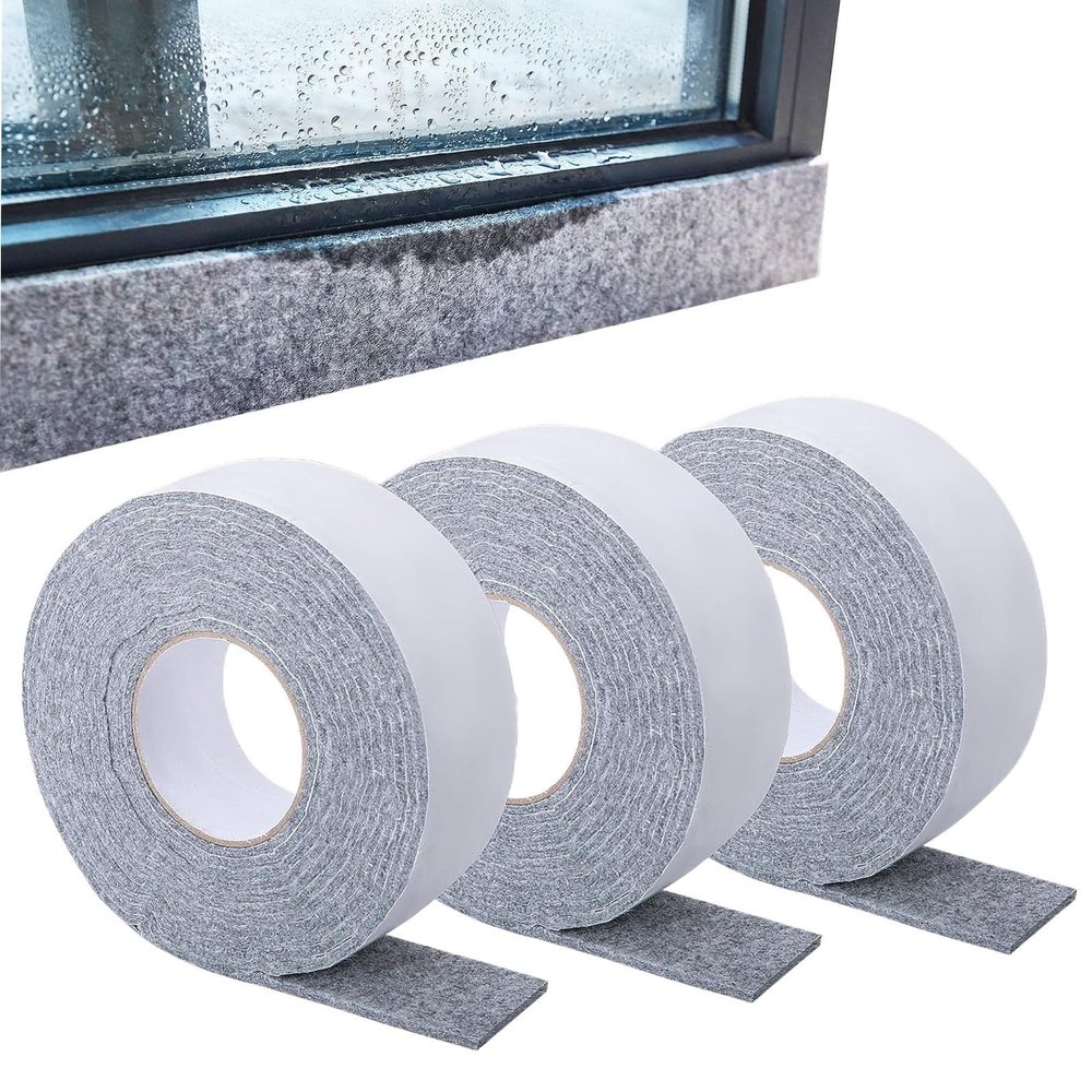 Condensation Absorber, 3-Pack, Self-Adhesive Cut-to-Size Anti-Condensation Tape