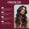 Onion Hair Oil for Dry, Damaged Hair, Moisturizing, Non-Greasy, Lightweight, Improves Hair Structure, Stronger Hair Roots (1 pc) view 2
