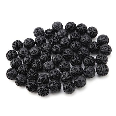 50 Pack 16mm Biopore Filter Media Balls with Cotton Padding