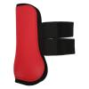 Horse Tendon Boots, Neoprene-PU Set, Red Front Legs, XL view 1