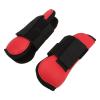 Horse Tendon Boots, Neoprene-PU Set, Red Front Legs, XL view 3