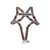 Barcode Berlin Men's Clubwear Body Harness Pride Ikem White - 1 x Size L/XL view 1