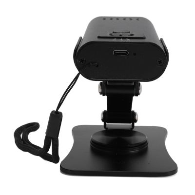 LUCKDANO 2-in-1 Hair Extension Lamp, USB-Rechargeable Fast-Curing Nail Art LED Lamp with Stand, Portable Black Design
