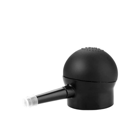 Yinhing Professional Hair Building Fibers Spray Applicator Pump for Thinning Hair, Black ABS, 55 x 50 x 50 mm