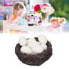 Dollhouse Mini Eggs and Nest Model view 4
