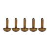 Restokki Bronze Mushroom-Shaped Metal Nail Studs, Galvanized view 2