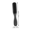 Men's Black Beard Brush with Wooden Handle view 2