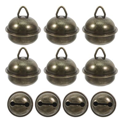 TOVINANNA 20-Pack Rustic Metal Bells with Hanging Loops