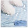 Winter-Warm 2-in-1 Plush Cat Cave Bed, Blue, M view 4