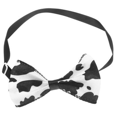 SEWACC Pet Bow Tie Cow Pattern for Dogs