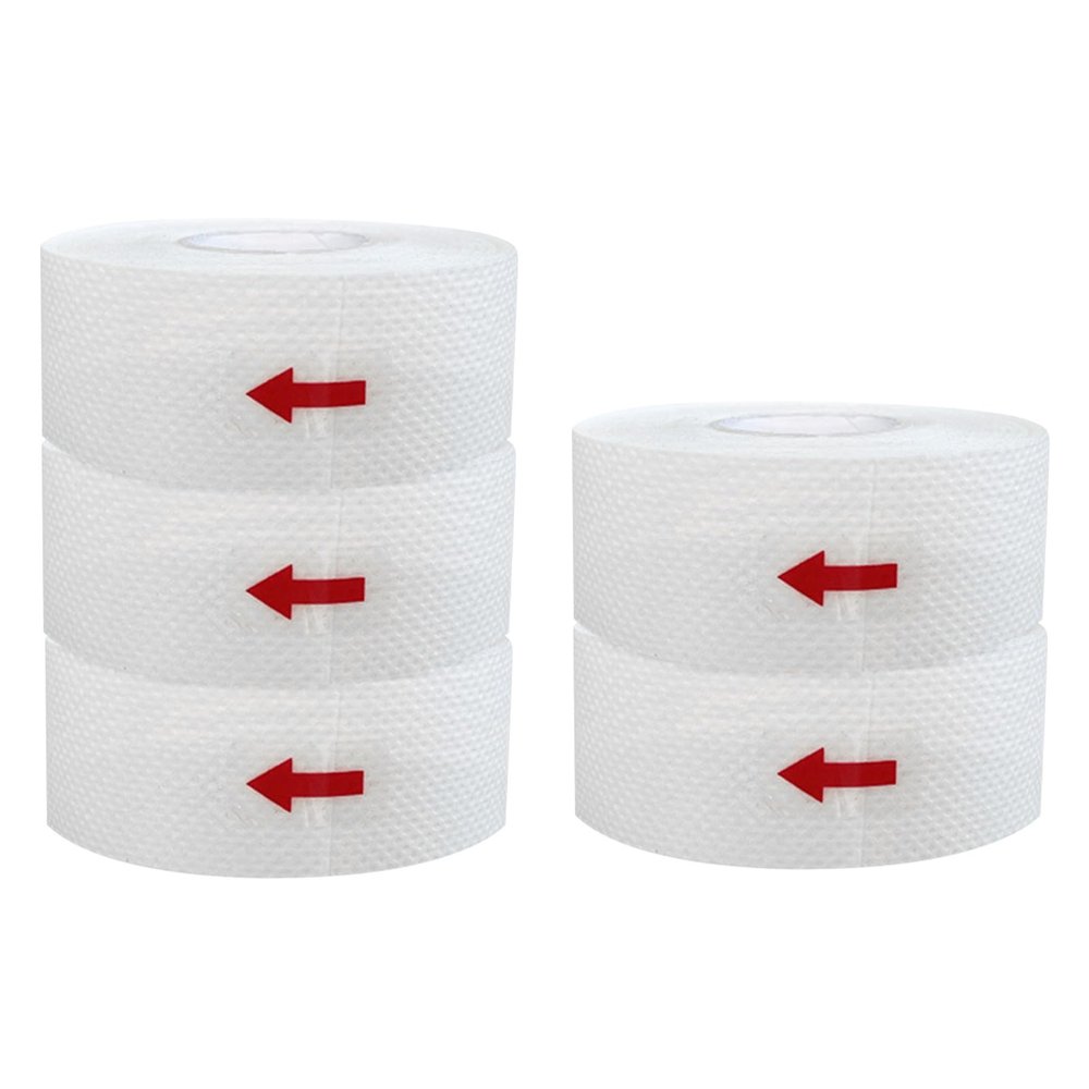 ELAYARD Self-Adhesive Collar Sweat Pads, 5 Rolls, Absorbent Sweat Liners for Hats, Shirt Collars, and Clothing