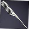 Rat-Tail Comb, Steel Pin, Rat Tail, Fiber D view 2