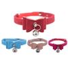 Dog and Cat Collar, Velvet, Bow Tie, Elastic view 2