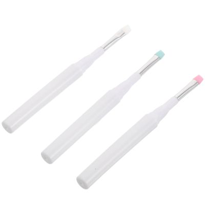 SOIMISS Silicone Eyeshadow Brushes, 3-Piece Set