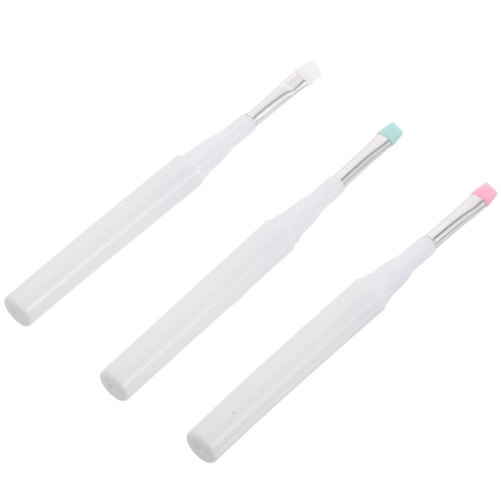 SOIMISS Silicone Eyeshadow Brushes, 3-Piece Set