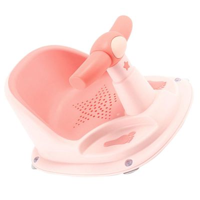 MUELODSIC Baby Bath Seat for Toddlers, Pink