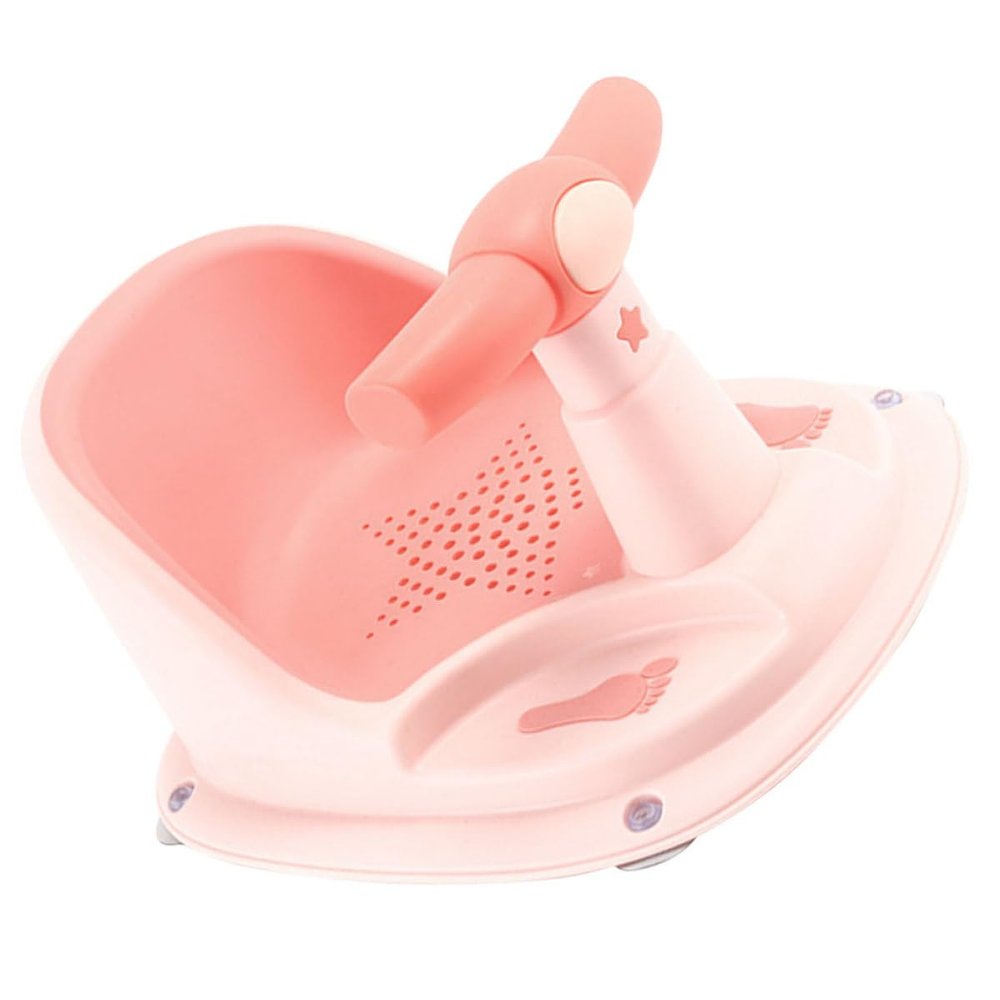 MUELODSIC Baby Bath Seat for Toddlers, Pink